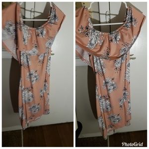 Flora print dress